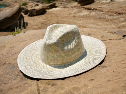 Coasta Wide Brim Sun Hat - Natural Palm