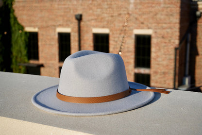 Rivet Fedora - Grey