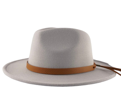 Rivet Fedora - Grey